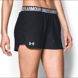 Under Armour Play Up Shorts 2.0 black size small